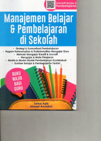 Image of Manajemen Belajar & Pembelajaran di Sekolah