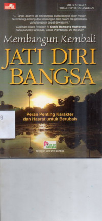 Image of Membangun Kembali Jati Diri Bangsa