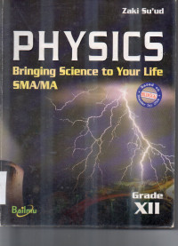 Image of PHYSICS GRADE XII