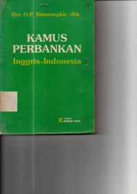 Image of R KAMUS PERBANKAN INGGRIS-INDONESIA
