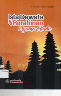 Image of REF ISTA DEWATA & RARAHINAN AGAMA HINDU