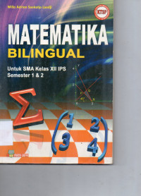 Image of REF MATEMATIKA BILINGUAL XII IPS