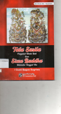 Image of REF TATA SUSILA PENGANUT HINDU BALI DAN SIWA BUDDHA