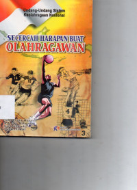 Image of Secercah Harapan Buat Olahragawan