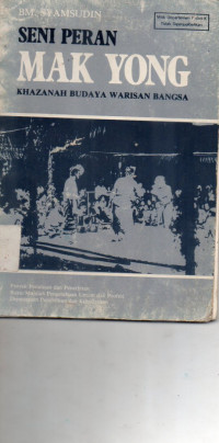 Image of Seni Peran Mak Yong